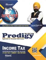  Buy Prodigy of INCOME TAX (Summary & Solved Examination Questions)
